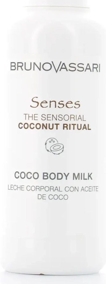 Bruno Vassari, Senses, Coconut Oil, Hydrating, Body Milk, Morning & Evening, 400 ml