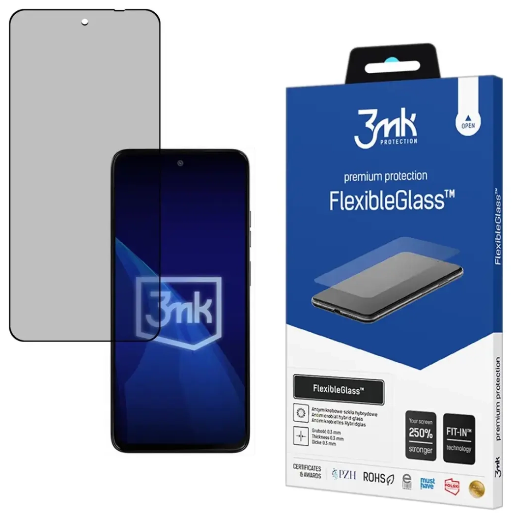 Hybrid glass 3mk FlexibleGlassâ¢ for Motorola Moto G05