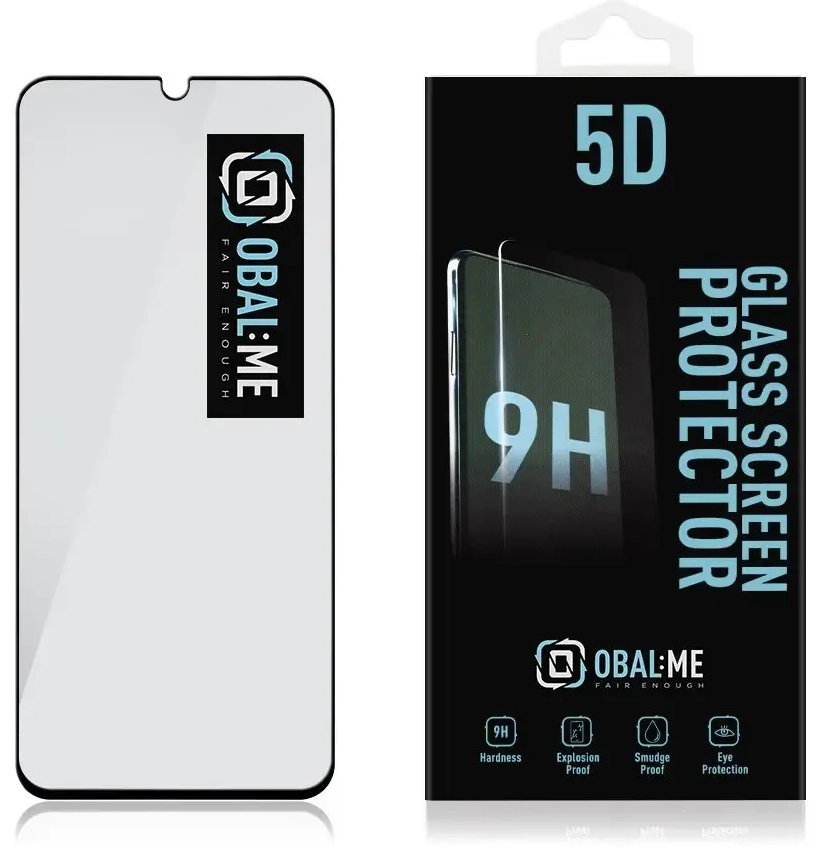 OBAL:ME 5D tempered glass for phone Samsung Galaxy A14 5G (A146)