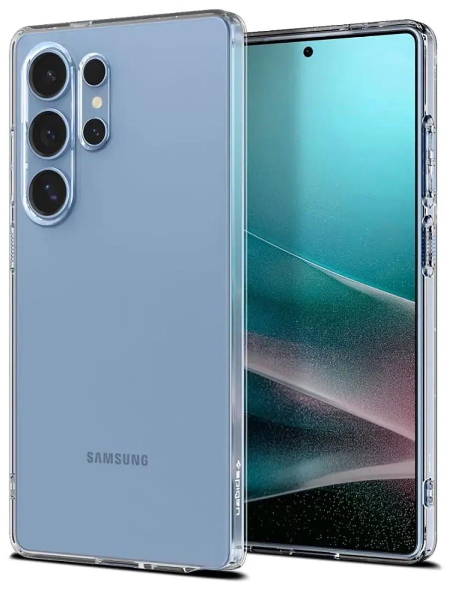 Spigen Liquid Crystal dėklas Samsung Galaxy S25 Ultra - skaidrus