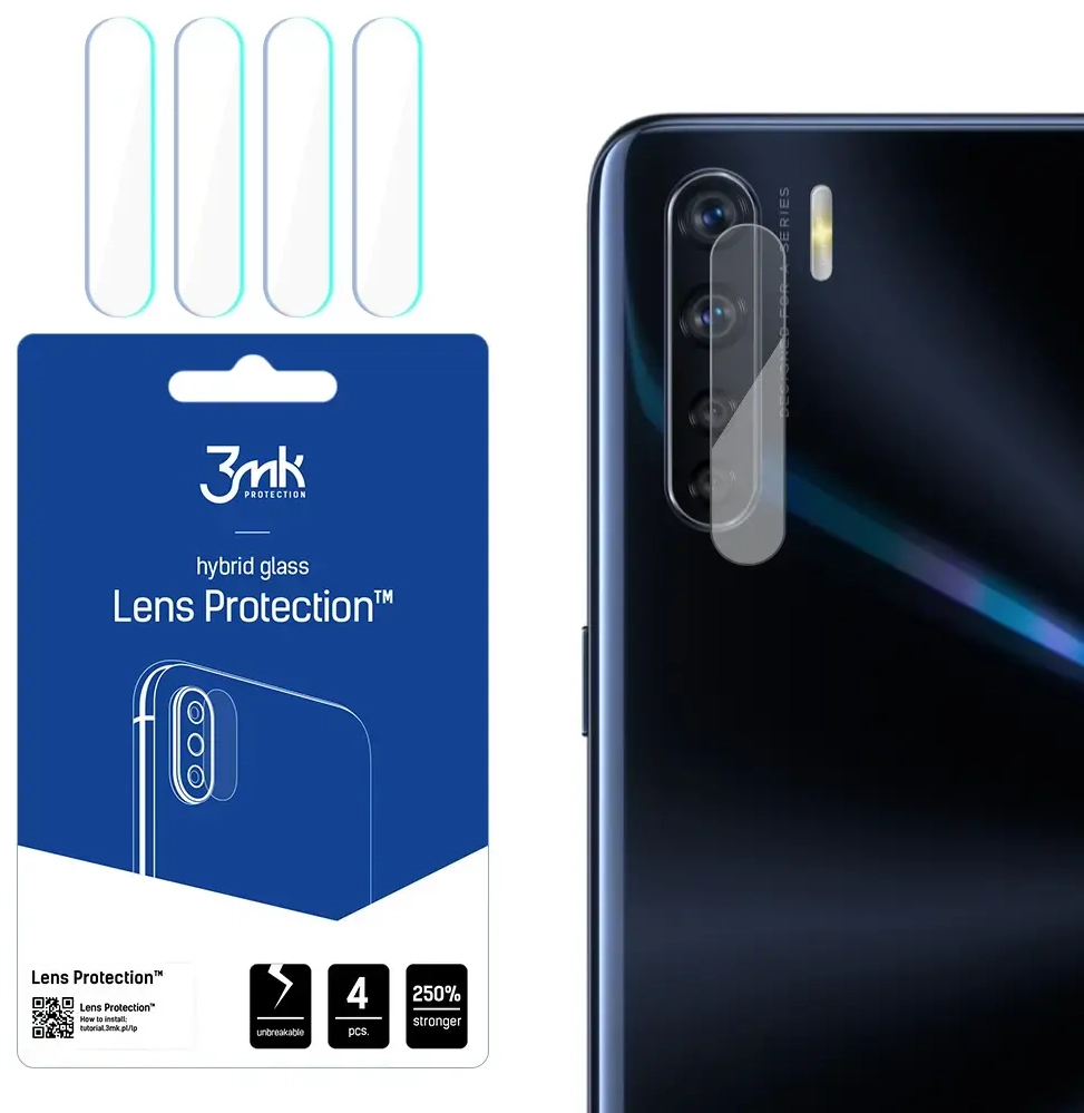 Oppo A91 - 3mk Lens Protection™ screen protector