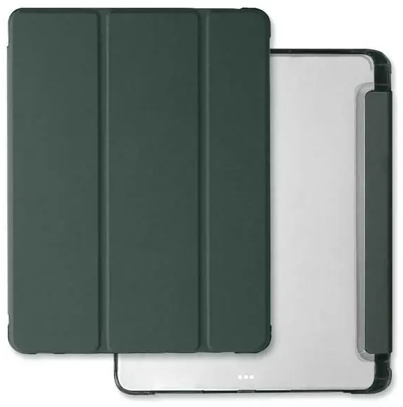 Mercury Clear Back Cover iPad Pro 11 (2024) tamsiai žalia|dark green