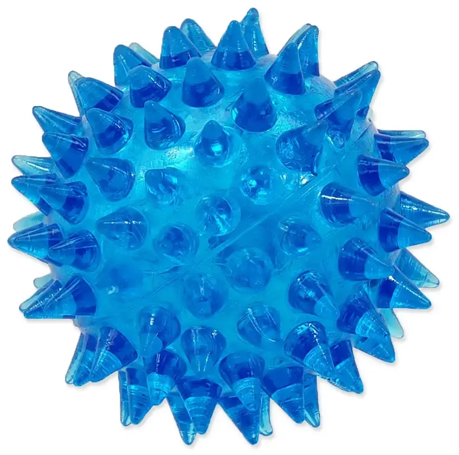 Rotaļlieta suņiem - Placek Toy Dog Fantasy ball whistling blue 5cm