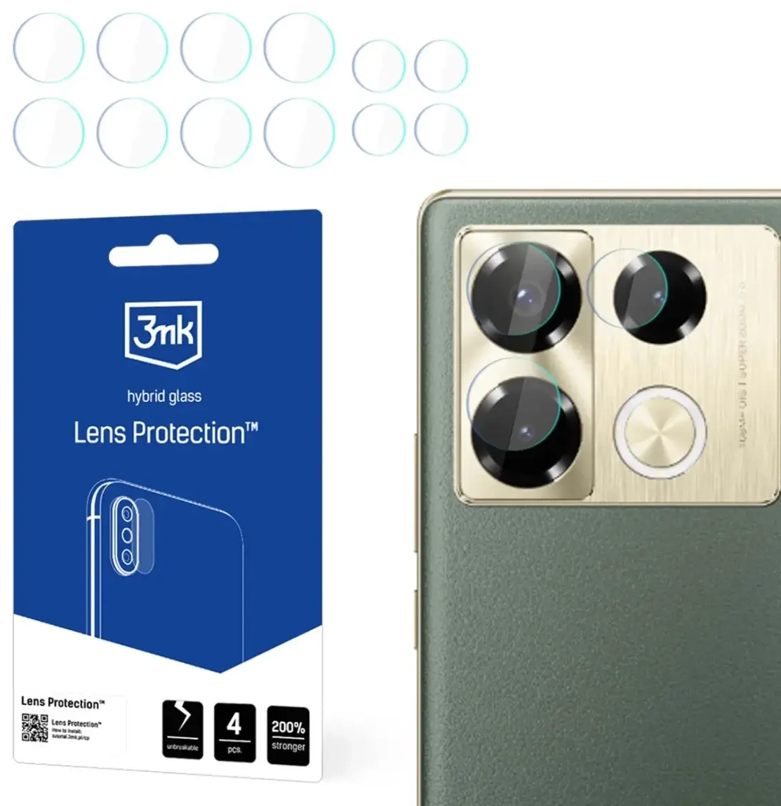 Infinix Note 40 Pro - 3mk Lens Protection