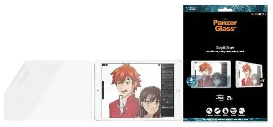 PanzerGlass GraphicPaper iPad 10.2" peegeldusvastane, ümbrisesõbralik, antibakteriaalne