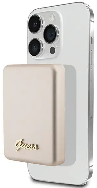 Guess GUPBM5ALGSGD external battery (powerbank) | 5000 mAh | 15W | MagSafe | gold