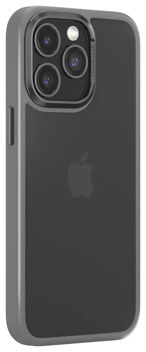 Comma Joy Elegant maciņš telefonam iPhone 15 Plus pelēks