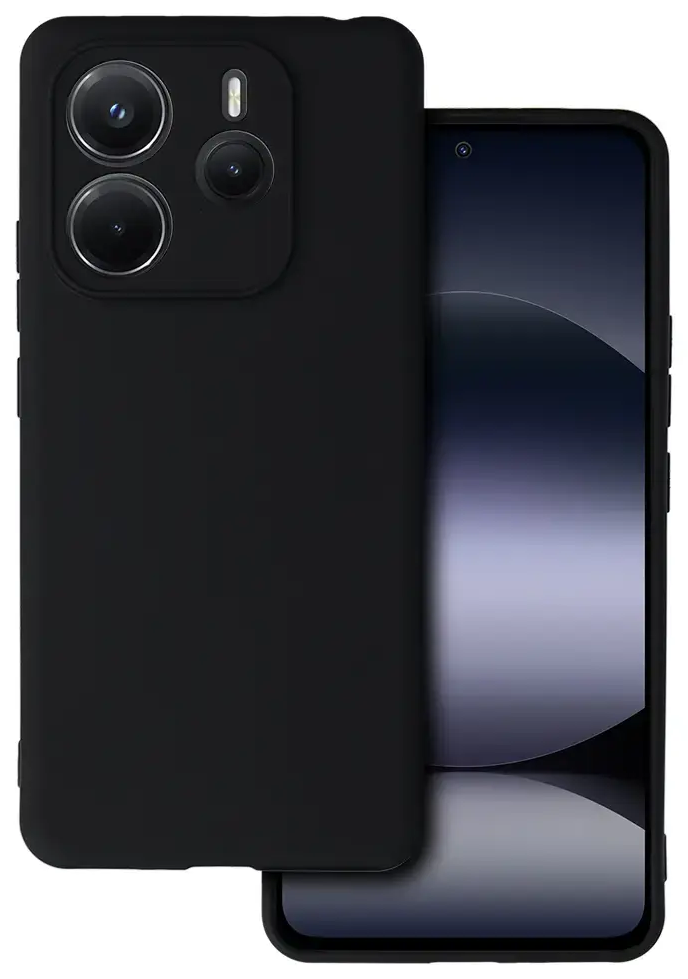 Back Case MATT for XIAOMI REDMI NOTE 14 5G Black