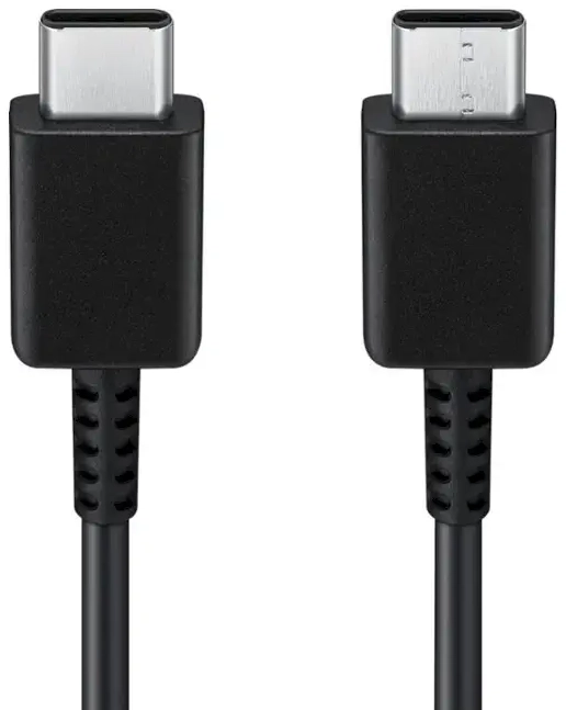 Fusion Accessories datu pārraides un uzlādes vads | USB-C uz USB-C | 1m | melns