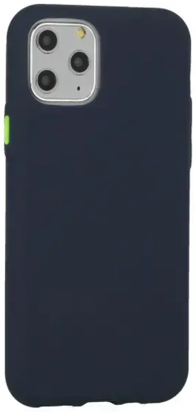 Fusion Solid Case Silikona Aizsargapvalks Priekš Samsung G985 Galaxy S20 Plus Zils