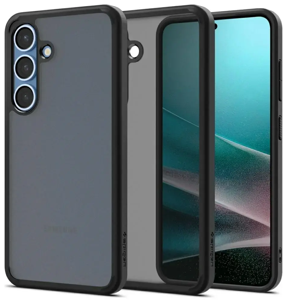 Spigen Ultra Hybrid dėklas Samsung Galaxy S25, juodas