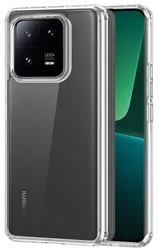 Fusion Ultra Back Case 1 mm Izturīgs Silikona Aizsargapvalks Priekš Xiaomi 13 Pro Caurspīdīgs