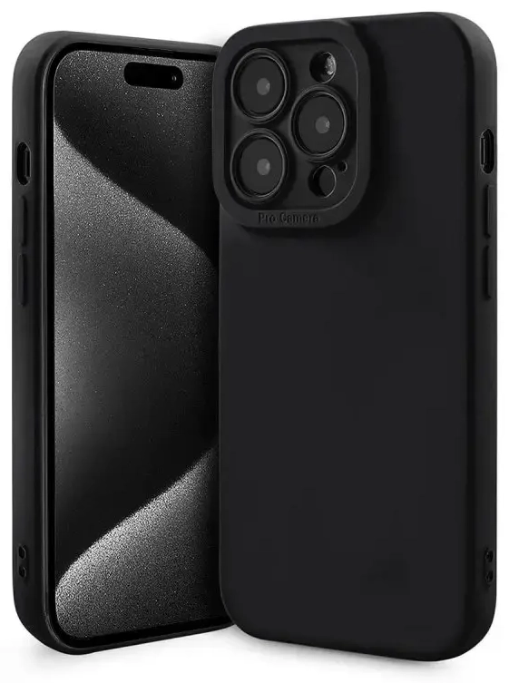 Fusion Softy izturīgs silikona aizsargapvalks Xiaomi Redmi Note 11 4G melns