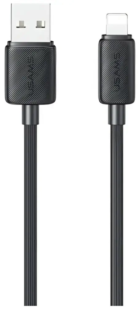 USAMS KY Series US-SJ689 провод для передачи данных и зарядки | USB-A на Lightning | 12W | 1м | черный