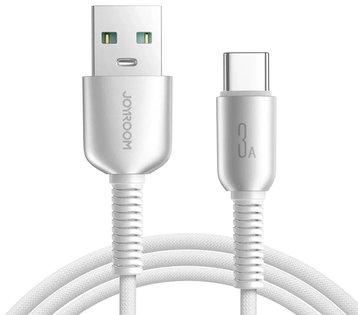 Joyroom S-A51 Cutting-Edge Series провод для передачи данных и зарядки | USB-A на USB-C | 15W | 1.2m | серый