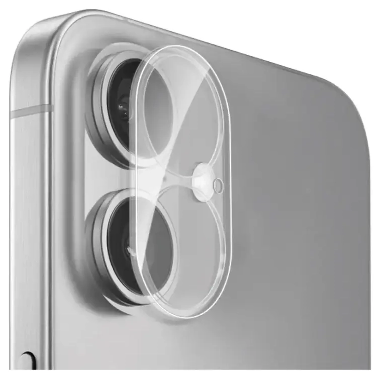 Puro Camera Tempered Glass for iPhone 16 | iPhone 16 Plus Camera Island