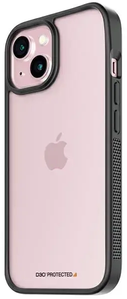 PanzerGlass ClearCase iPhone 15 6.1" D3O 2xMilitary grade czarny|black 1176