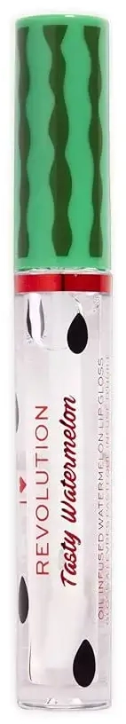I Heart Revolution, Tasty Watermelon, Shine, Lip Gloss, Splash, 2.2 ml