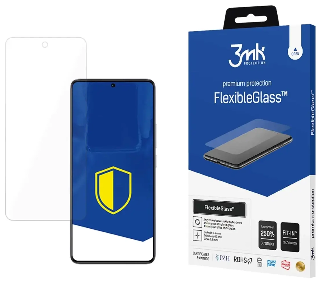 3MK FlexibleGlass tempered glass for phone Xiaomi Poco F6 Pro