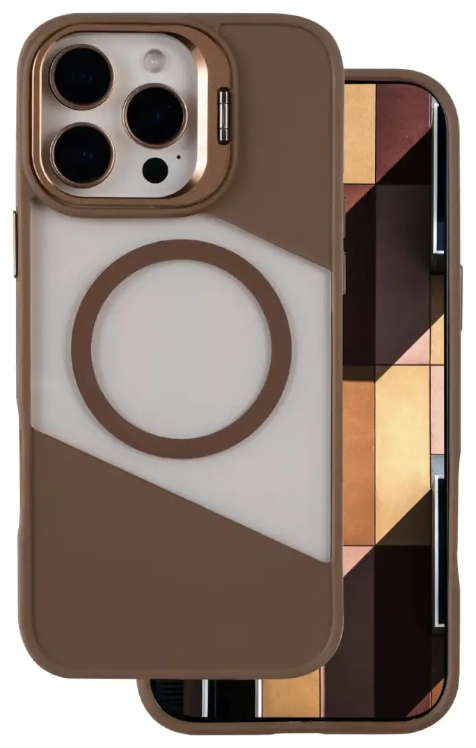 Fusion Mag maciņš ar MagSafe atbalstu telefonam iPhone 16 Pro brūns