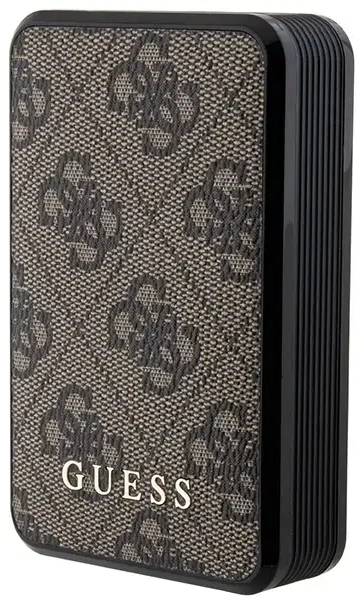 Guess GUPB10DP4GEGW ārējais akumulators (powerbank) | 10000 mAh | 18W | Micro USB, USB-C, USB-A | brūns