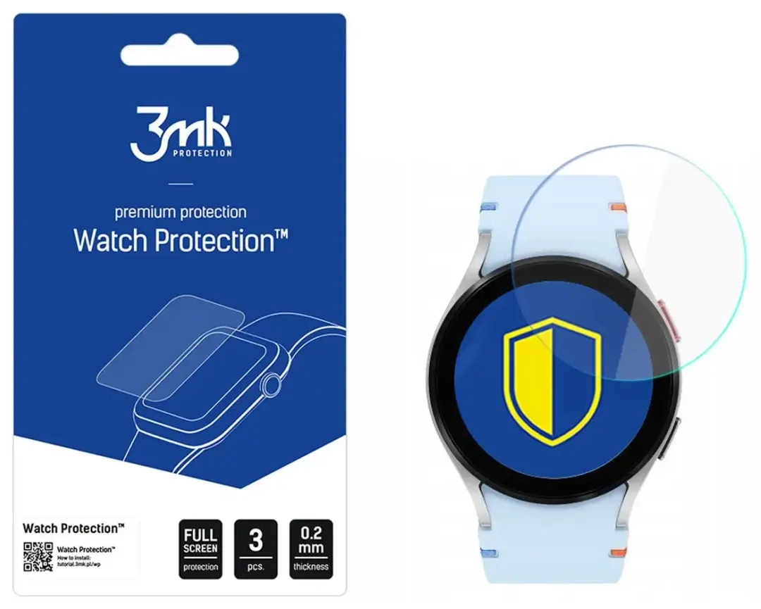 3mk Watch Protection FlexibleGlass Hybrid Glass for Samsung Galaxy Watch FE 40mm