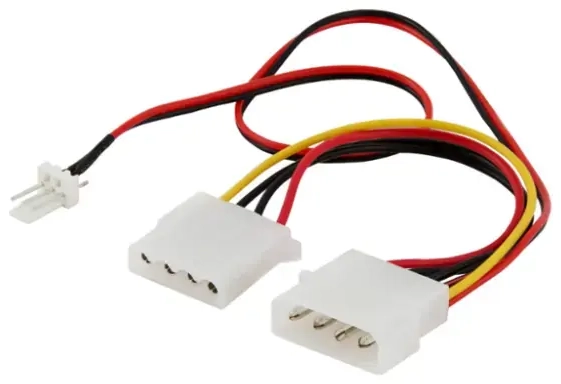 SAVIO AK-15 | 18cm | 1x4 pin Molex | 1x4 pin Molex | 1x3 man