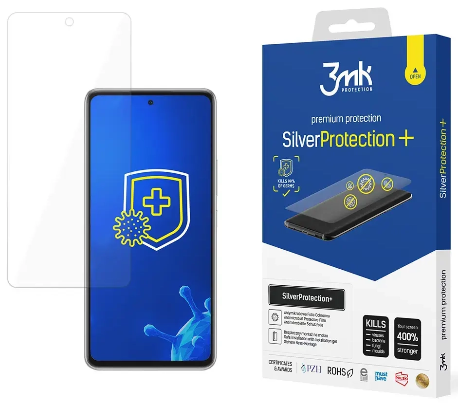 3mk SilverProtection+ aizsargplēve telefona ekrānam Samsung Galaxy A53 5G (A536)