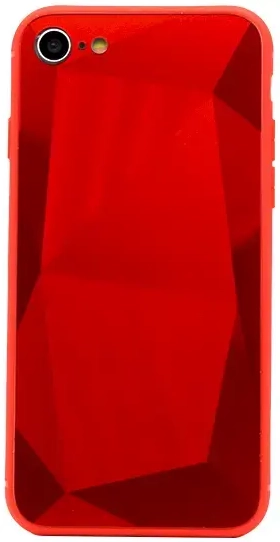 Fusion Diamond Stone Back Case Silicone Case For Apple iPhone 11 Pro Max Red