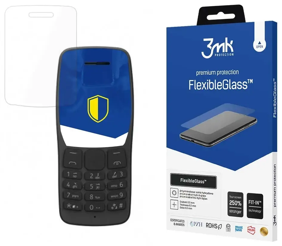 Nokia 110 - 3mk FlexibleGlass™ screen protector
