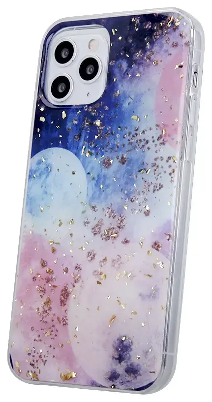Fusion Gold Glam Galactic silikona aizsargapvalks Samsung A226 Galaxy A22 5G
