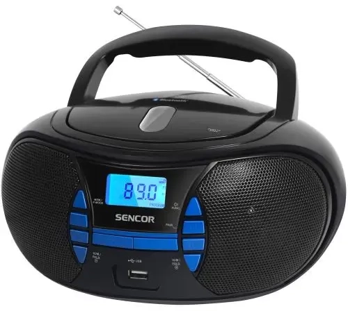 Sencor SPT 2700BK CD|BT|MP3|USB|AUX Boombox