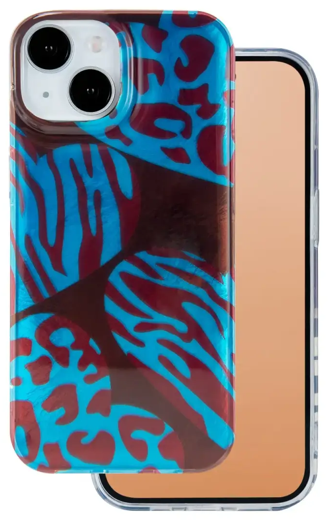 Animal Print telefono dėklas iPhone 12 | iPhone 12 Pro daugiaspalvis (Chameleon)