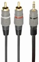 Gembird 3.5 mm stereo - 2 RCA 2.5m