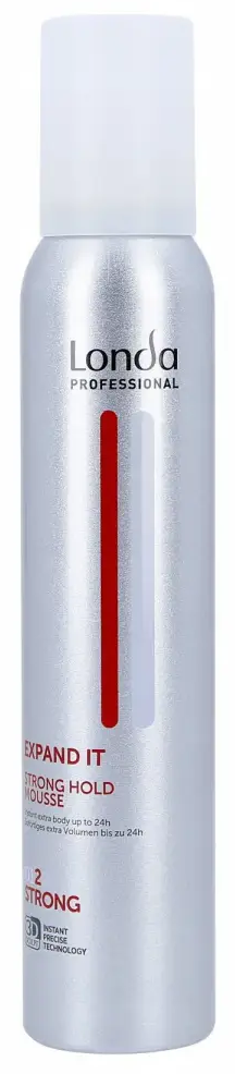 Londa Expand It Hold Strong Fixing Mousse for Hair, 200 Ml