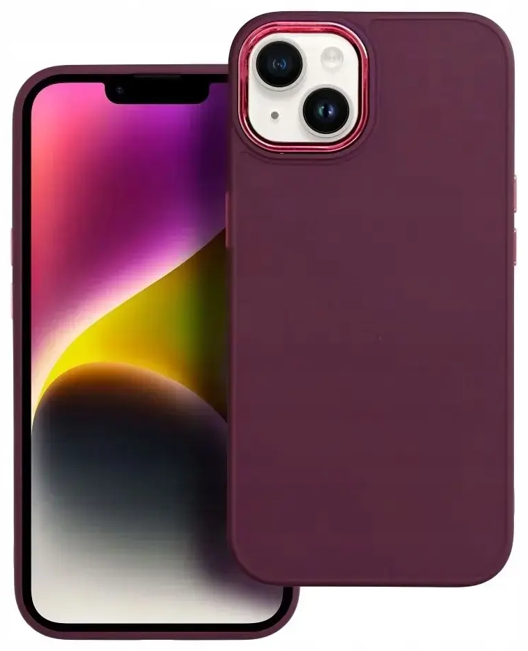 Fusion Frame silikona aizsargapvalks Samsung Galaxy A14 4G | 5G violets