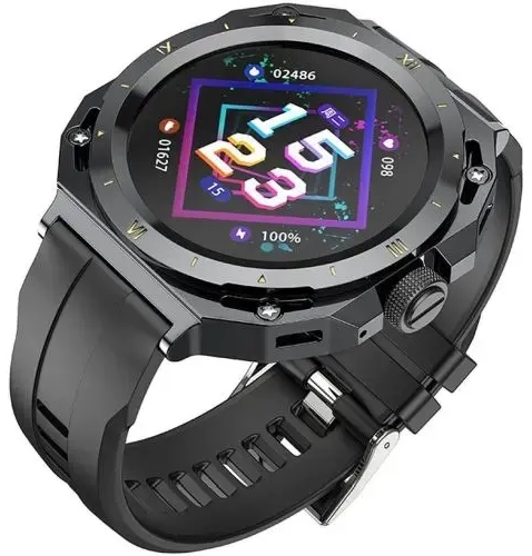 Hoco Y14 Smart sports watch Viedpulkstenis ar zvana funkciju