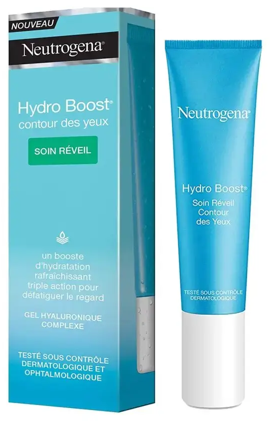 Neutrogena Hydro Boost Eye Awakening Gel Cream 15Ml Countour Des Yeux in White