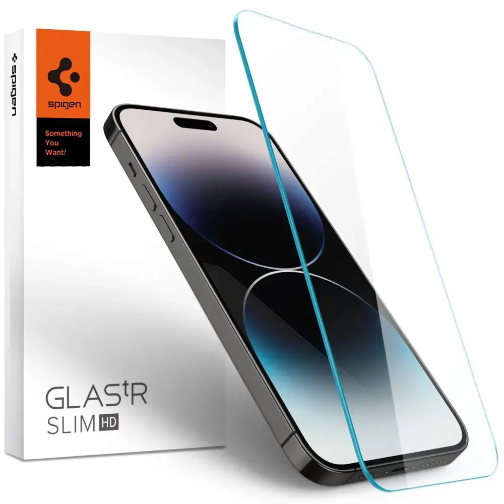 Spigen GLAS.TR SLIM aizsargstikls telefonam iPhone 14 Pro Max