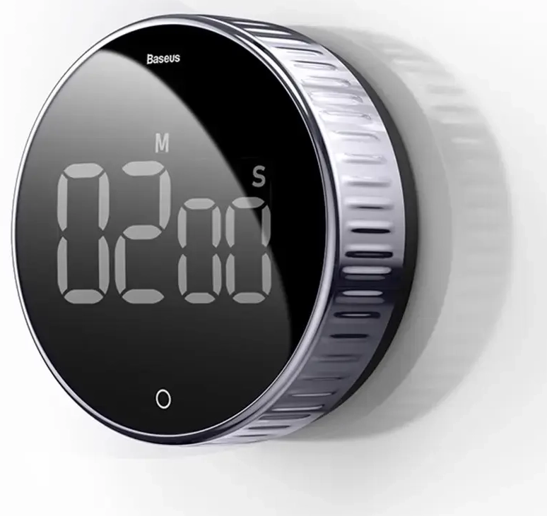 Baseus Heyo rotary timer electronic timer black timer (ACDJS-01)