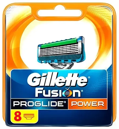 Gillette Fusion5 ProGlide Power Razor Blades, 8 Refills