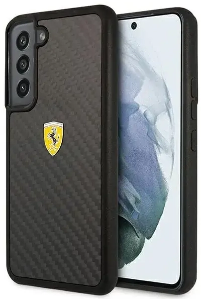 Ferrari FEHCS22MFCAK S22+ S906 czarny|black hardcase On Track Real Carbon