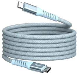 Verbatim andmeedastus- ja laadimiskaabel | USB-C kuni USB-C | 60W | 1.2m | sinine
