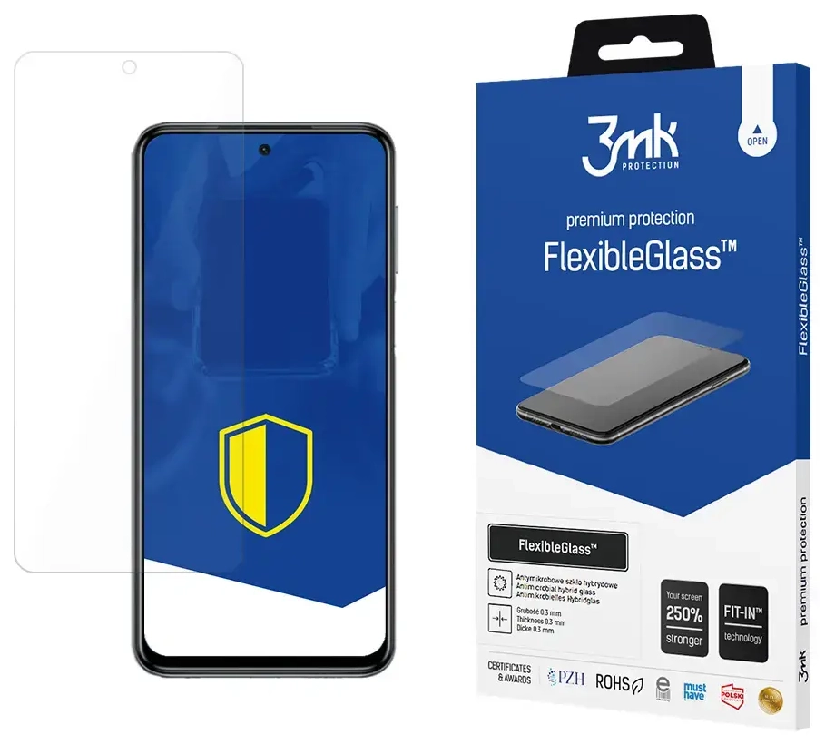 3MK FlexibleGlass™ tempered glass for phone Xiaomi Redmi Note 9S
