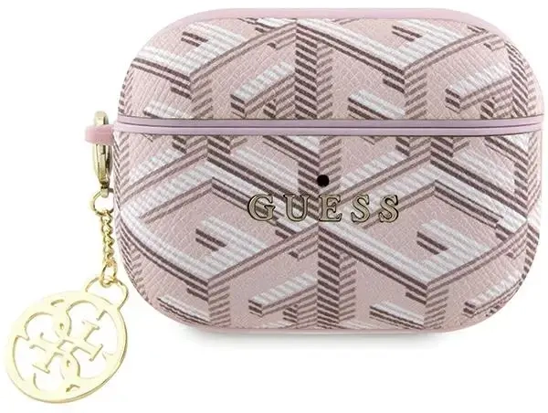 Guess GUAP2PGCE4CP AirPods Pro 2 cover różowy|pink GCube Charm