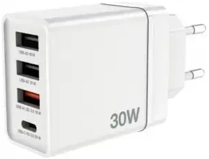 Verbatim Wall Charger tīkla lādētājs | 30W | balts