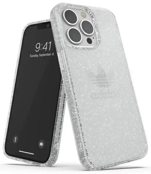 Adidas OR Protective iPhone 13 Pro | 13 6,1" Clear Case Glitter skaidrus 47120