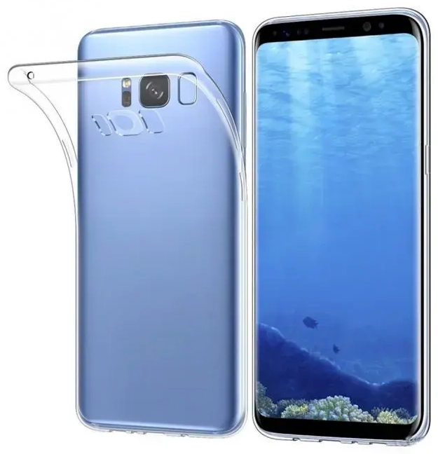 Fusion Ultra Back Case 0.3 mm Izturīgs Silikona Aizsargapvalks Priekš Samsung G955 Galaxy S8 Plus Caurspīdīgs