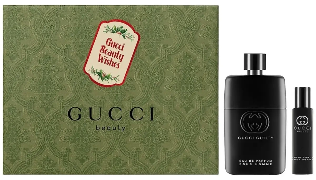 Set Gucci: Guilty, Eau De Parfum, For Men, 90 ml + Guilty, Eau De Parfum, For Men, 15 ml