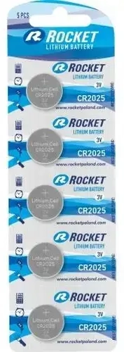 Rocket CR2025-5BB Блистерная упаковка 5шт.